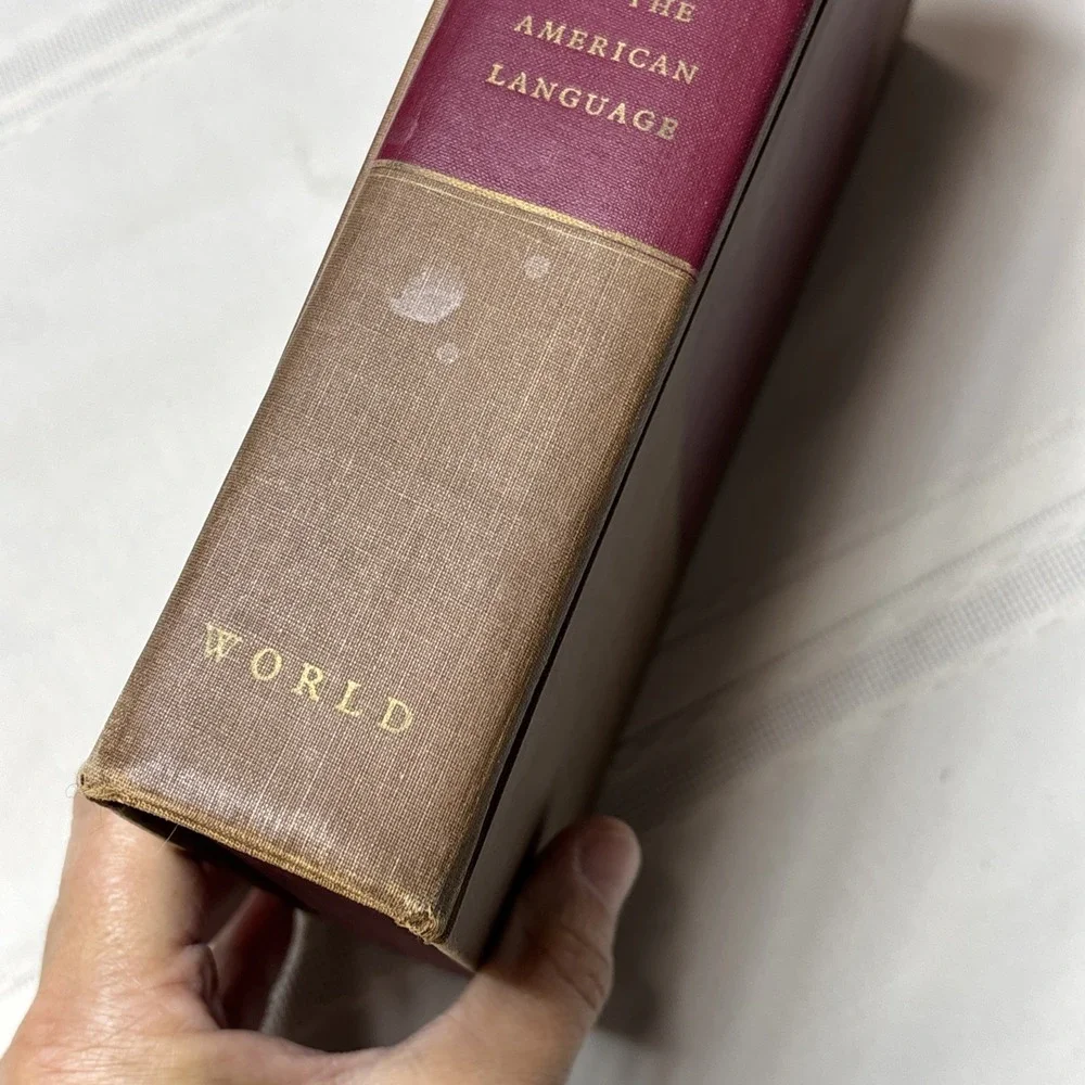 webster Concise Edition new world dictionary Of The American Language Vtg 1962
